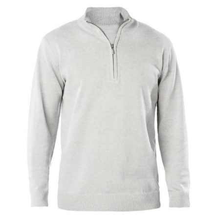 ka970gm-2xl   MEN'S ZIP NECK JUMPER