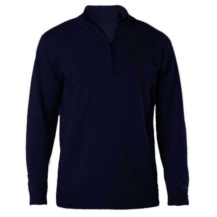 ka970nv-2xl   MEN'S ZIP NECK JUMPER