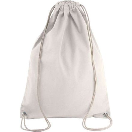 ki0125na-u   COTTON DRAWSTRING BACKPACK