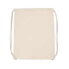   ki0139na-u   ORGANIC COTTON BACKPACK WITH DRAWSTRING CARRY HANDLES