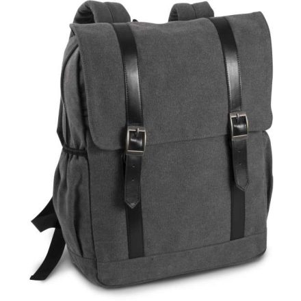 ki0143wdgr-u   FLAP-TOP CANVAS BACKPACK