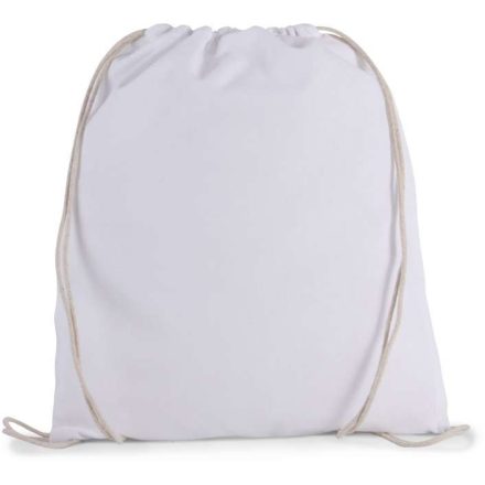 ki0147wh-u   ORGANIC COTTON SMALL DRAWSTRING BAG