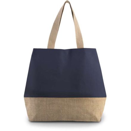 ki0235pab/na-u   CANVAS & JUTE HOLD-ALL SHOPPER BAG