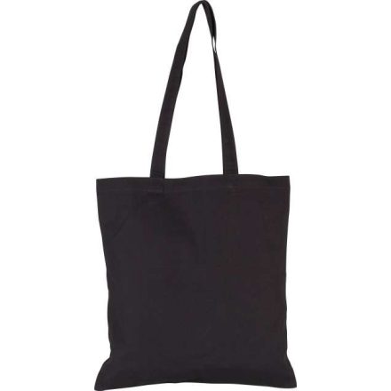 ki0250bl-u   COTTON CANVAS SHOPPER BAG