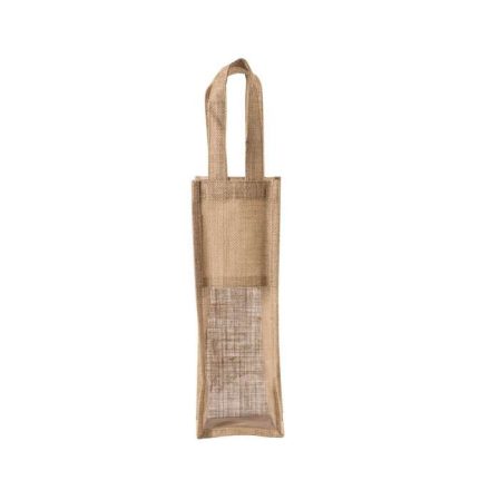 ki0267na/go-u   JUTE BOTTLE BAG