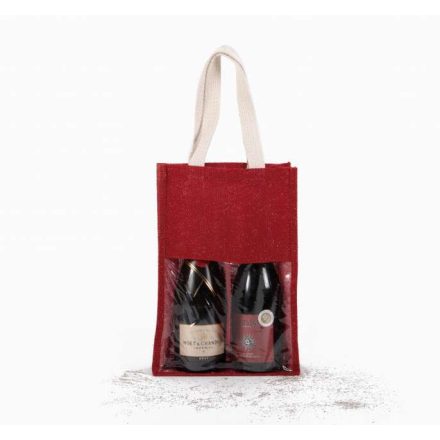 ki0268cy/go-u   JUTE BOTTLE BAG