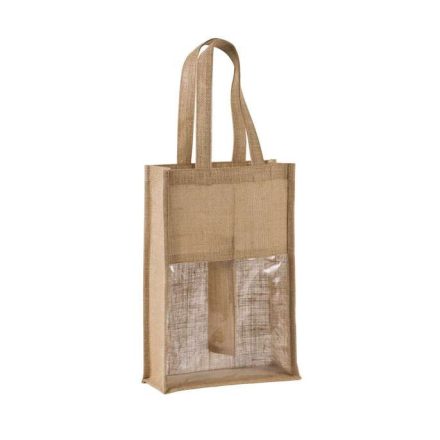 ki0268na/go-u   JUTE BOTTLE BAG