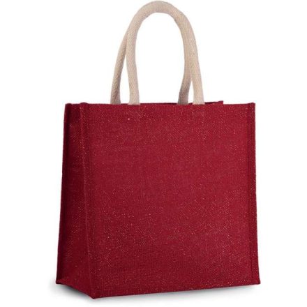 ki0274cy/go-u   JUTE CANVAS TOTE - LARGE