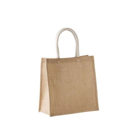 ki0274na/go-u   JUTE CANVAS TOTE - LARGE