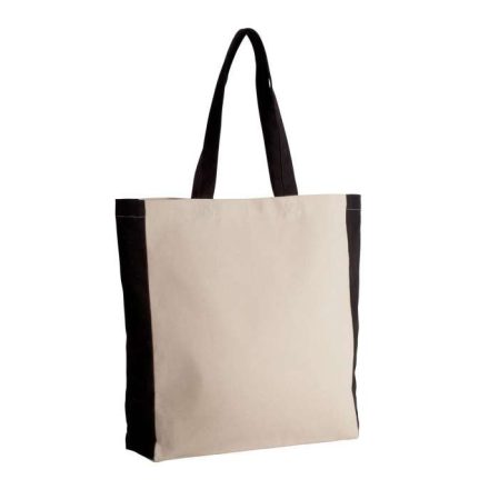 ki0275na/bl-u   TWO-TONE TOTE BAG