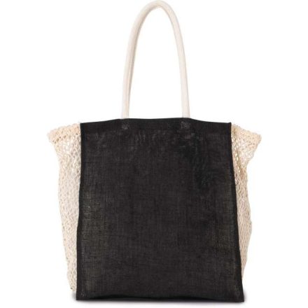 ki0281bl/na-u   SHOPPING BAG WITH MESH GUSSET