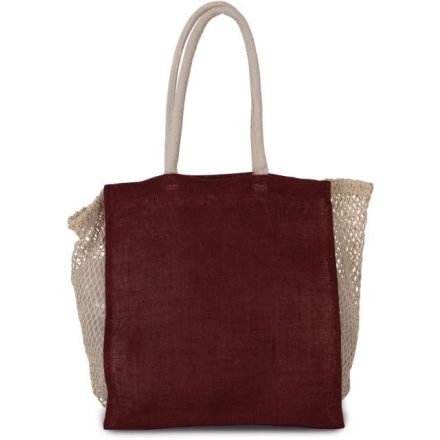 ki0281sywn/na-u   SHOPPING BAG WITH MESH GUSSET