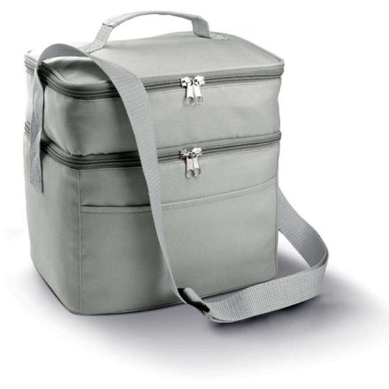 ki0317lgr-u   DOUBLE COMPARTMENT COOLER BAG