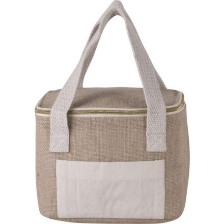 ki0352na-u   JUTE COOL BAG - SMALL SIZE