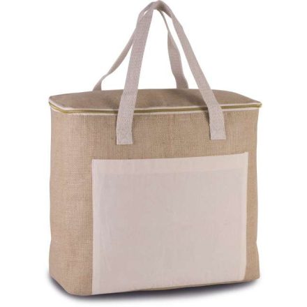 ki0354na-u   JUTE COOL BAG - LARGE SIZE