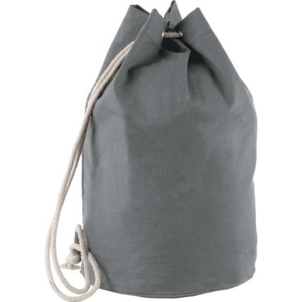 ki0629gr-u   COTTON SAILOR-STYLE BAG WITH DRAWSTRING