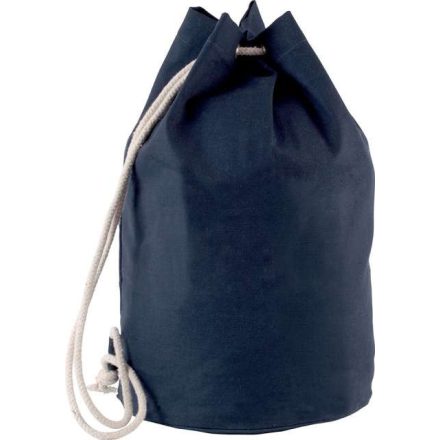 ki0629nv-u   COTTON SAILOR-STYLE BAG WITH DRAWSTRING