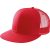 kp113re-u TRUCKER FLAT PEAK CAP - 6 PANELS