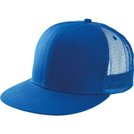 kp113ro-u   TRUCKER FLAT PEAK CAP - 6 PANELS