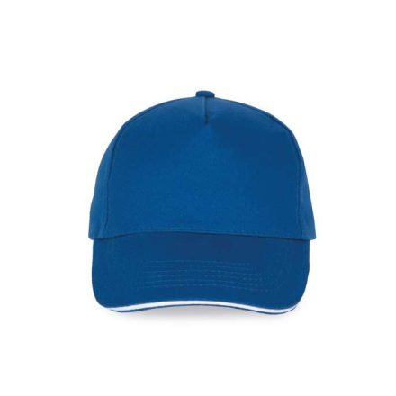 kp124ro/wh-u   SANDWICH PEAK CAP - 5 PANELS