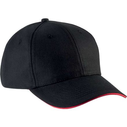 kp153bl/re-u   SANDWICH PEAK CAP - 6 PANELS