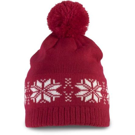 kp540cy-u   FAIR ISLE KNIT BEANIE