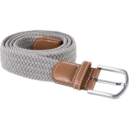 kp805lgr-u   BRAIDED ELASTICATED BELT