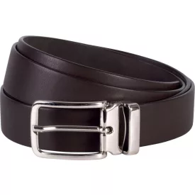 kp807db-u   CLASSIC BELT IN FULL GRAIN LEATHER - 30MM