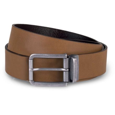 kp812cog-u   RAW EDGE LEATHER BELT - 35MM