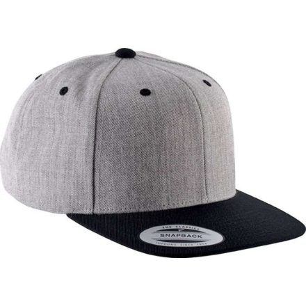 kp910hgr/bl-u   FLAT PEAK CAP - 6 PANELS