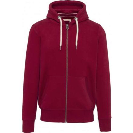 kv2306vdre-l   MEN’S VINTAGE ZIPPED HOODED SWEATSHIRT