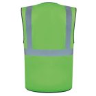 kxcmfgrn-3xl   COMFORT EXECUTIVE SAFETY VEST "HAMBURG" - MULTIFUNCTIONAL WITH POCKETS