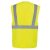 kxcmfye-l COMFORT EXECUTIVE SAFETY VEST "HAMBURG" - MULTIFUNCTIONAL WITH POCKETS