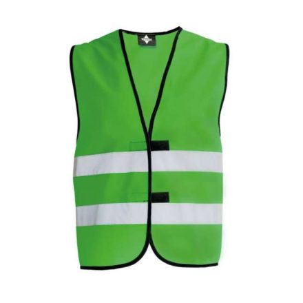 kxkwgrn-s   SAFETY VEST FOR KIDS "AARHUS"