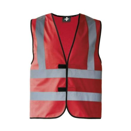 kxvrre-2xl   SAFETY / FUNCTIONAL VEST "HANNOVER" - FOUR REFLECTIVE STRIPES