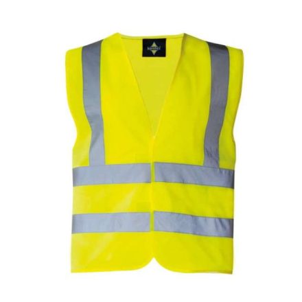 kxvrye-2xl   SAFETY / FUNCTIONAL VEST "HANNOVER" - FOUR REFLECTIVE STRIPES