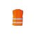 kxvwor-7xl SAFETY VEST "WOLFSBURG" - BLACK HEM