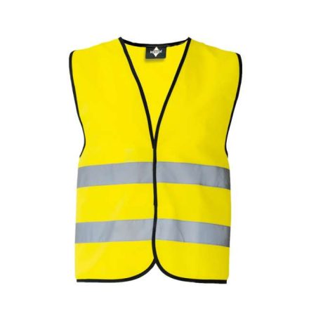 kxvwye-2xl   SAFETY VEST "WOLFSBURG" - BLACK HEM