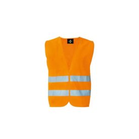  kxx217or-2xl   BASIC SAFETY VEST FOR PRINT "KARLSRUHE" - 2 VELCRO
