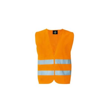 kxx217or-xl   BASIC SAFETY VEST FOR PRINT "KARLSRUHE" - 2 VELCRO