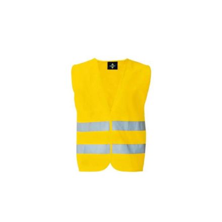 kxx217ye-2xl   BASIC SAFETY VEST FOR PRINT "KARLSRUHE" - 2 VELCRO