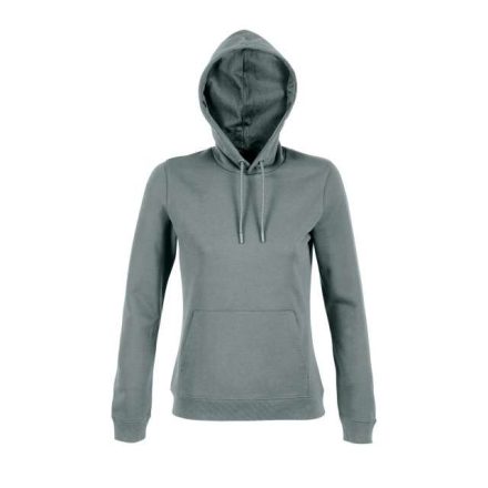 ne03197dugn-2xl   NICHOLAS WOMEN - FRENCH TERRY HOODED SWEATSHIRT