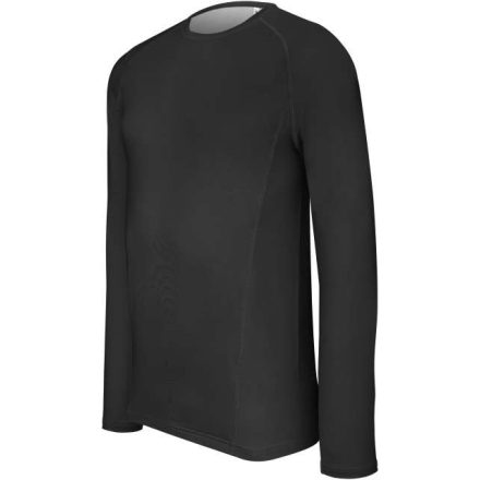 pa005bl-2xl   ADULTS' LONG-SLEEVED BASE LAYER SPORTS T-SHIRT