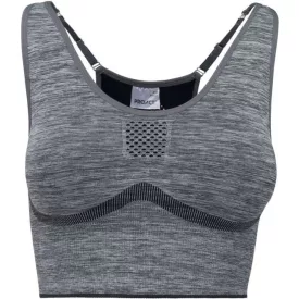 pa031stgm-s/m   LADIES' SEAMLESS ADJUSTABLE SPORTS BRA