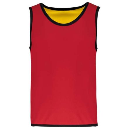 pa046sre/sye-10/14   KID'S REVERSIBLE RUGBY BIB