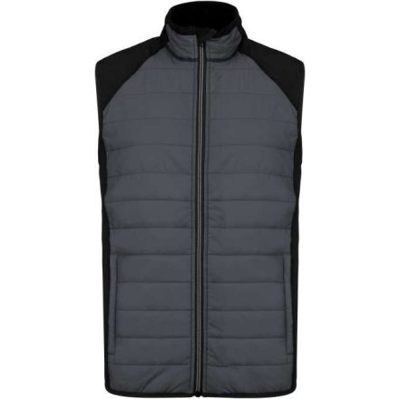 pa235sp/bl-2xl   DUAL-FABRIC SLEEVELESS SPORTS JACKET