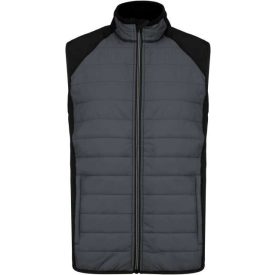 pa235sp/bl-xs   DUAL-FABRIC SLEEVELESS SPORTS JACKET