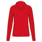 pa360re-l   ZIP NECK HOODED SPORTS SWEATSHIRT