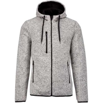 pa365lgme-2xl   MEN'S HEATHER HOODED JACKET