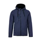 pa365nvm-s   MEN'S HEATHER HOODED JACKET